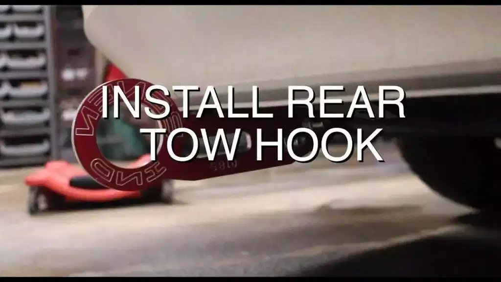 How Do You Install A Rear Tow Hook?