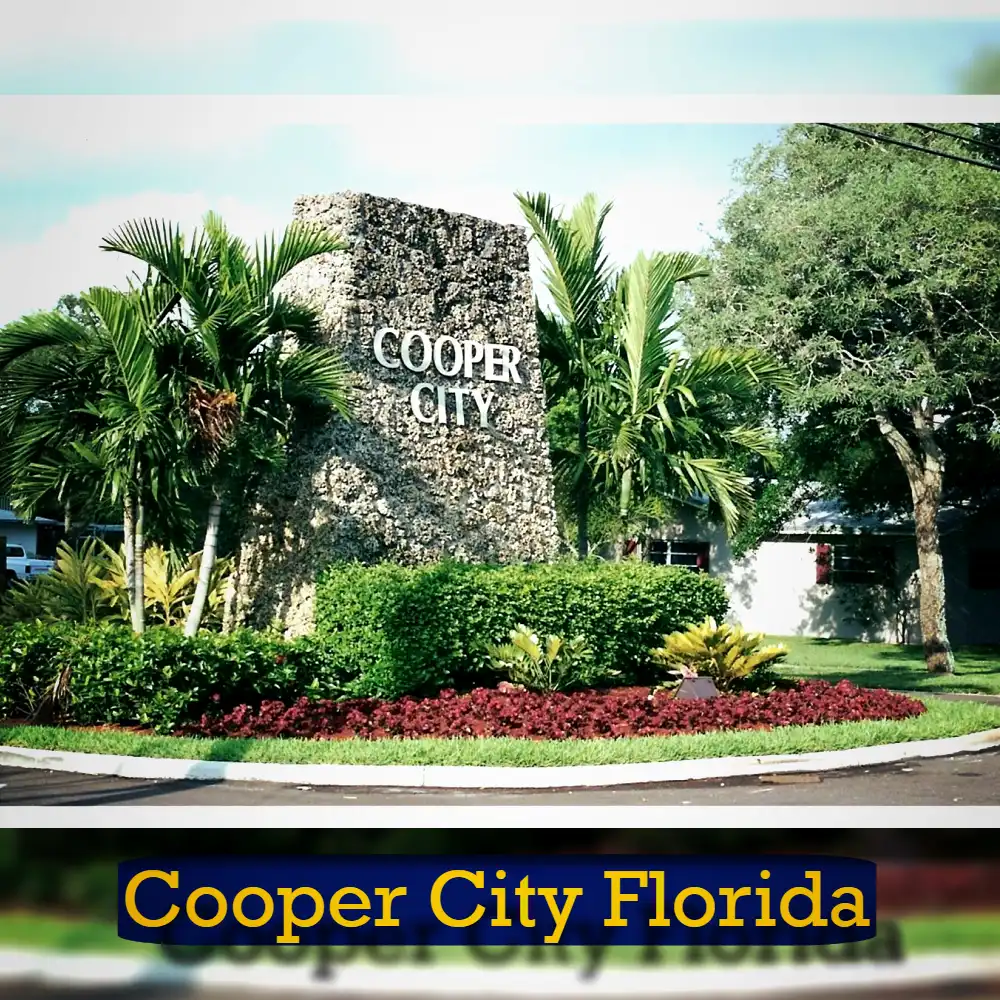 A large stone sign with the text 